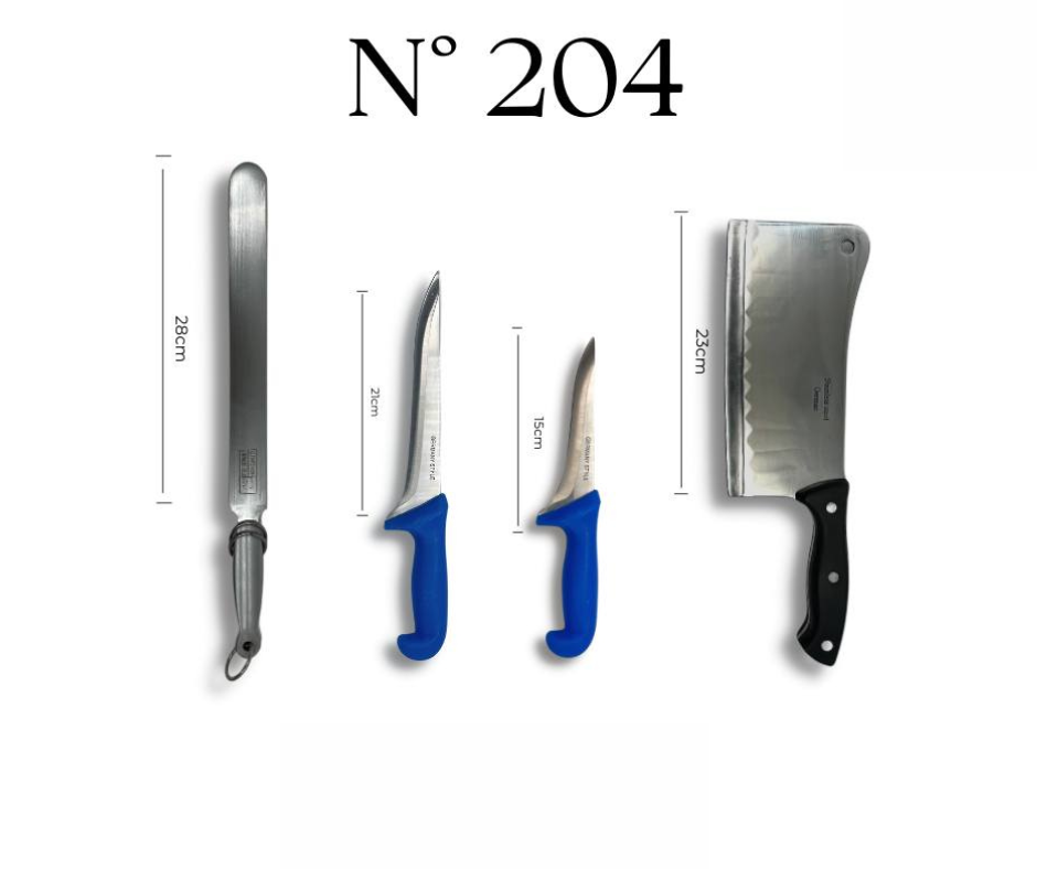 Butcher Knife Set ID: 204S