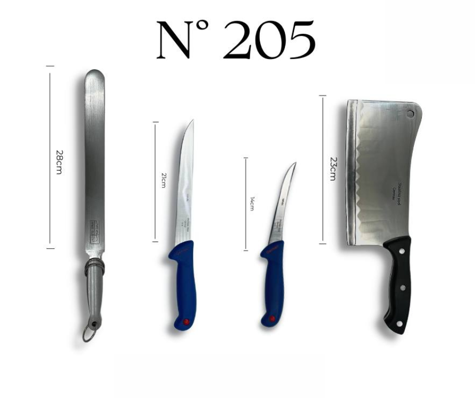 Butcher Knife Set ID: 205S