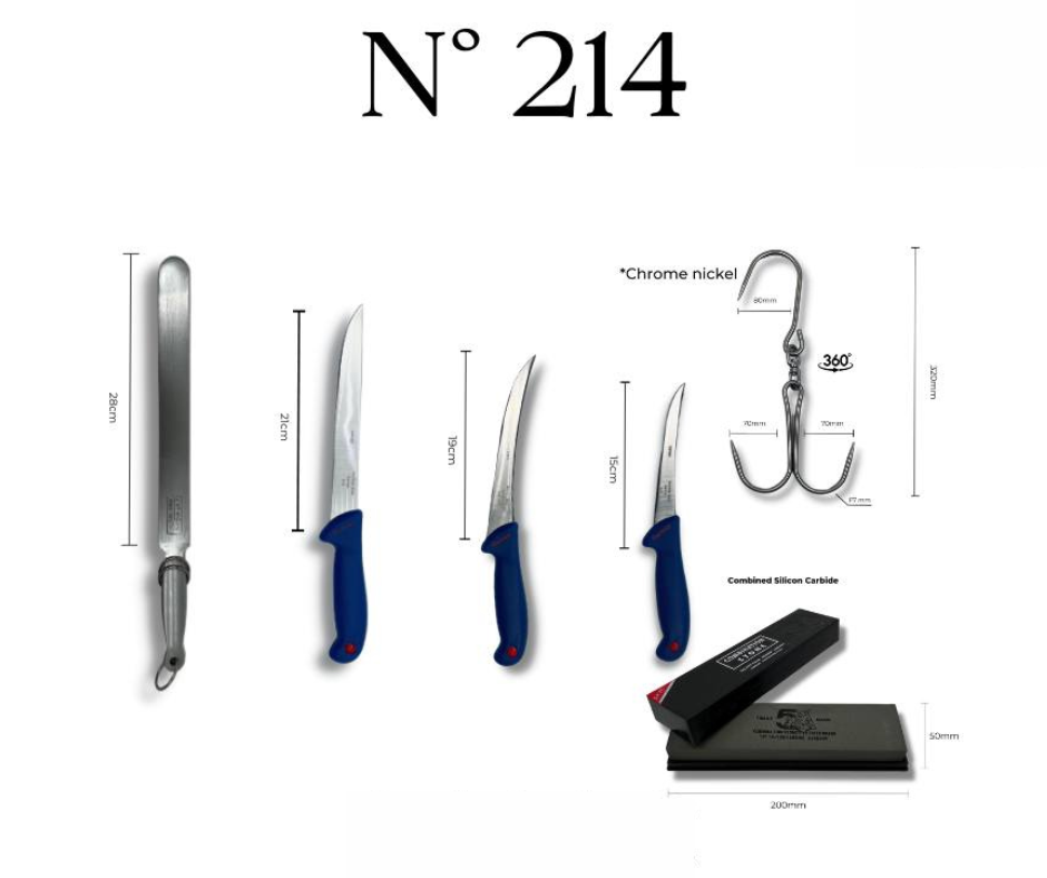 Butcher Knife Set ID: 214S